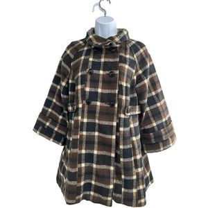 S Line Warm‎ Comfy Paid Jacket Medium